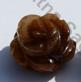 Tiger Eye Half Drilled Gemstones