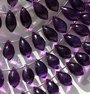 Amethyst Gemstone Chandelier Briolette