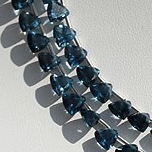 Blue Topaz Trilliant Cut