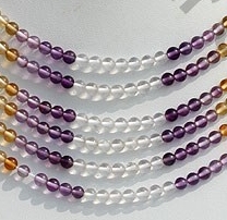 Semi Precious Multi Plain Round