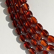 Hessonite Garnet Plain Oval