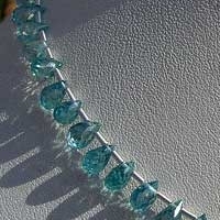 Zircon Gemstone Tear Drops Briolette