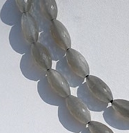 Grey Moonstone Dholki Briolette