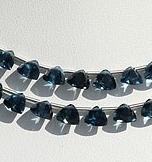 Blue Topaz Trilliant Cut