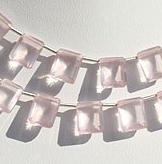 Rose Quartz Octagon Cut