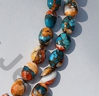 Turquoise Gemstone Oval Faceted
