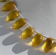 Yellow Opal Conch Briolette