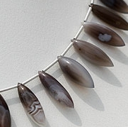 Botswana Agate Gemstone Dew Drops