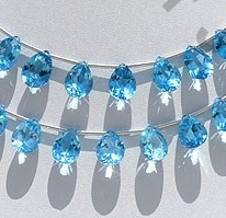 Blue Topaz Pan Cut