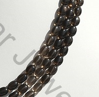 Smoky Quartz Oval Plain