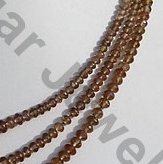 Color Change Garnet  Faceted Rondelle