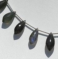 Labradorite Blue Power Chandelier Briolette