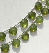 Vesuvianite  Puffed Diamond Cut