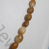 Coral  Oval Faceted