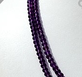 Amethyst Gemstone Plain beads
