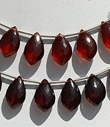 Spessartite Garnet Dolphin Briolette