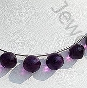 Amethyst Gemstone Onion shape