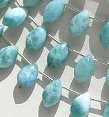 Larimar Gemstone Dolphin Briolette