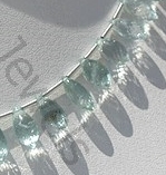 Aquamarine Gemstone Chandelier Briolette 