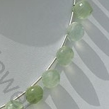 Prehnite Gemstone  Onion Shape