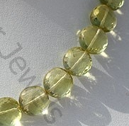 Lemon Quartz  Coin