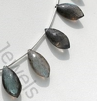 Labradorite Gemstone Dolphin Shape Beads