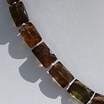 Andalusite Gemstone  Faceted Rectangles
