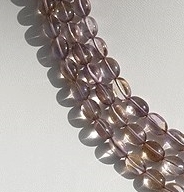 Ametrine Gemstone Oval Plain