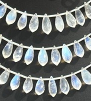 Rainbow Moonstone Chandelier Briolette