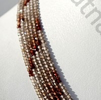 Brown Zircon Gemstone Faceted Rounds