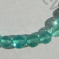 aaa Apatite Gemstone Beads  Faceted Rounds