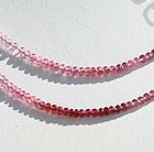 Pink Spinel Faceted Rondelle