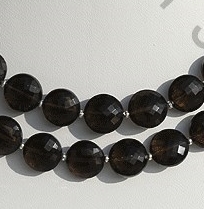 wholesale Smoky Quartz Gemstone  Coin