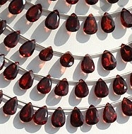 Garnet Gemstone Pan cut