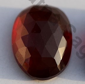 Spessartite Garnet Rose Cut Cabochon