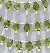 Peridot Gemstone Beads  Pan