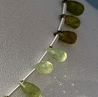 Grossular Garnet  Tear Drops Briolette