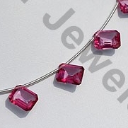 Pink Topaz Gemstone Octagons