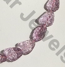 Pink Amethyst Carved Nugget