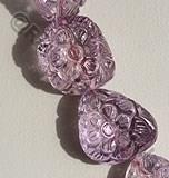 Pink Amethyst Carved Nugget