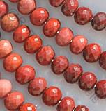 Mookaite Jasper Faceted Rondelle