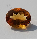 Citrine Oval Faceted