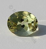 Lemon Quartz Oval Facet