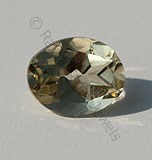 Scapolite Gemstone Oval Facet