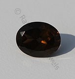 Smoky Quartz Oval Faceted