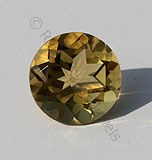 Honey Quartz Round Facet