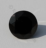 Black Spinel Round Facet