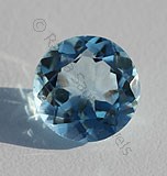 Blue Topaz Round Facet