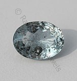 Moss Aquamarine Oval Facet