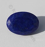 Lapis Gemstone Oval Facet